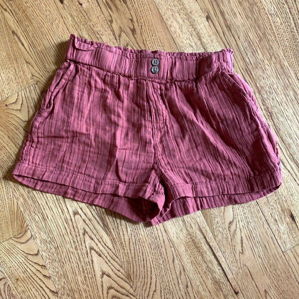 Adorable high waisted beach shorts
